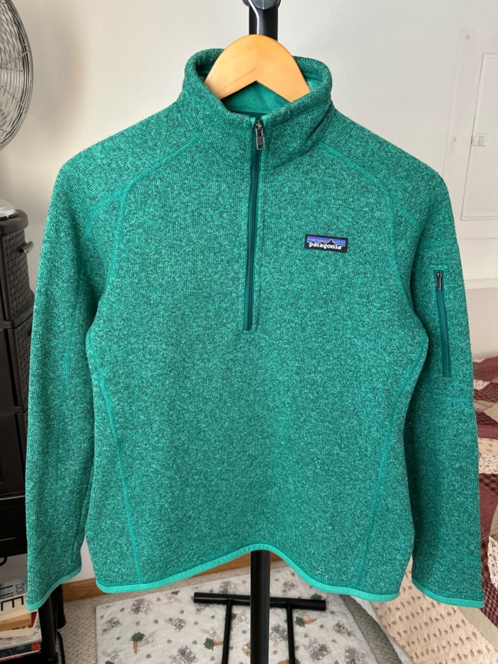 Patagonia Better Sweater Fleece Pullover Green Small